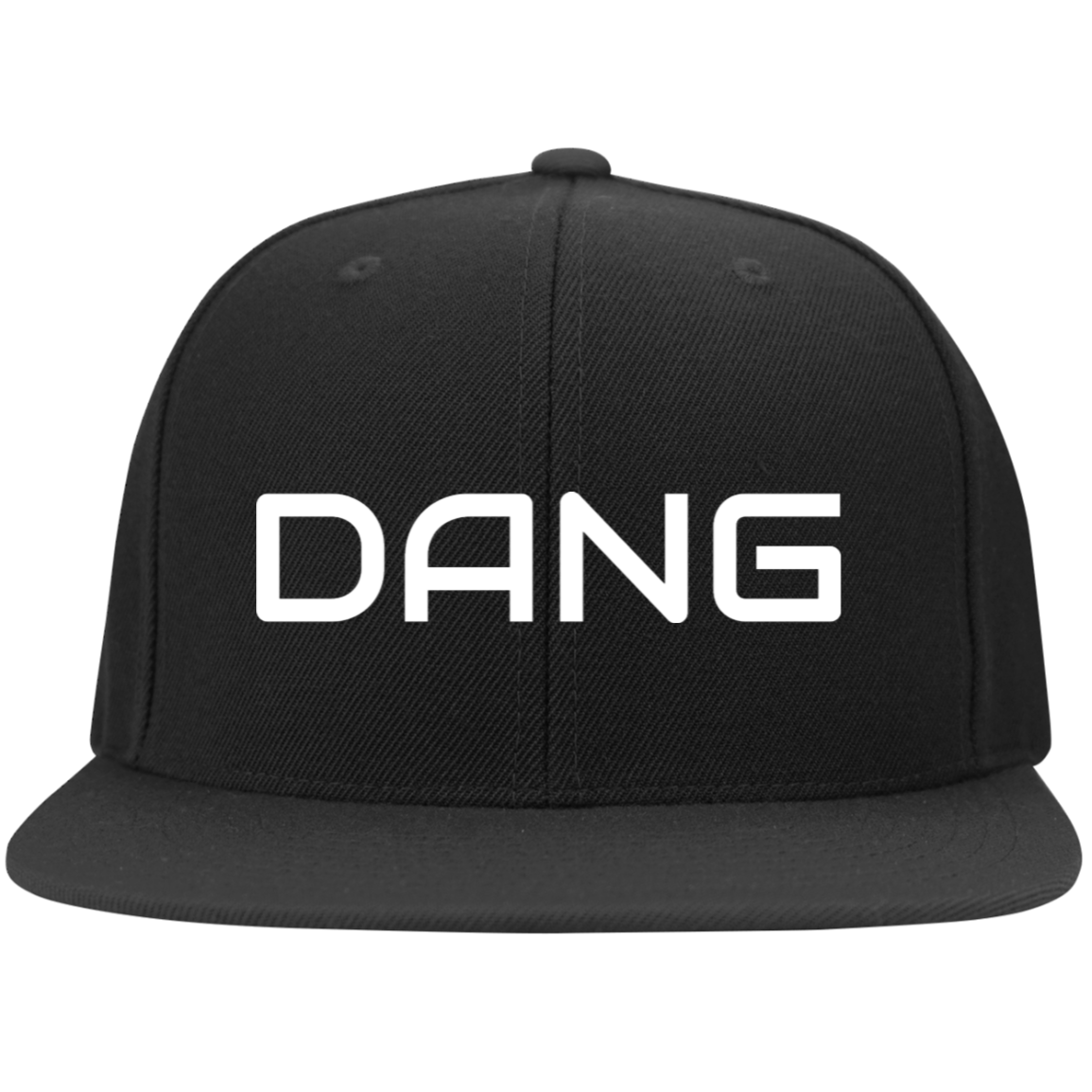 DANG Embroidered Flat Bill Twill Flexfit Cap – PAR STAR Golf
