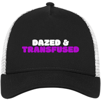 DAZED & TRANSFUSED Embroidered Snapback Trucker Cap