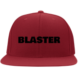 BLASTER Embroidered Flat Bill Twill Flexfit Cap