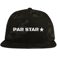 PAR STAR Black ops Embroidered Flat Bill High-Profile Snapback Hat