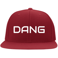 DANG Embroidered Flat Bill Twill Flexfit Cap