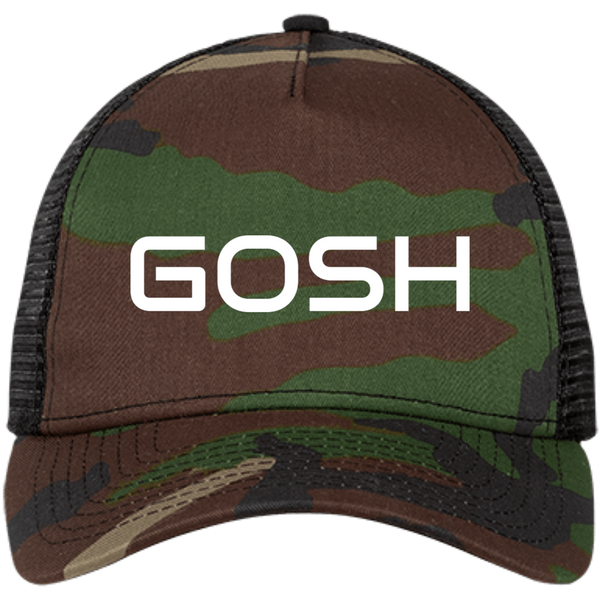 GOSH Embroidered Snapback Trucker Cap