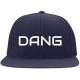 DANG Embroidered Flat Bill Twill Flexfit Cap