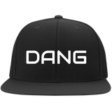 DANG Embroidered Flat Bill Twill Flexfit Cap