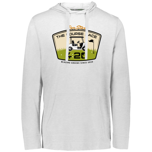 The Course Pace Eco Triblend T-Shirt Hoodie