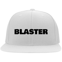 BLASTER Embroidered Flat Bill Twill Flexfit Cap