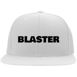 BLASTER Embroidered Flat Bill Twill Flexfit Cap