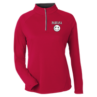 PARVANA Womens Origin Pique Quarter Zip