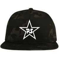 PS STAR - Flat Bill High-Profile Snapback Hat