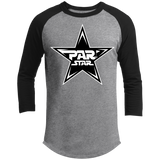 PAR STAR star logo - 3/4 Raglan Sleeve Shirt