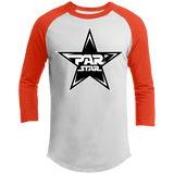 PAR STAR star logo - 3/4 Raglan Sleeve Shirt