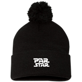 PAR STAR Pom Pom Knit Cap