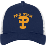 P Branded Embroidered Snapback Trucker Cap