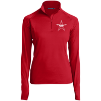 PAR STAR star logo - Women's 1/2 Zip Performance Pullover