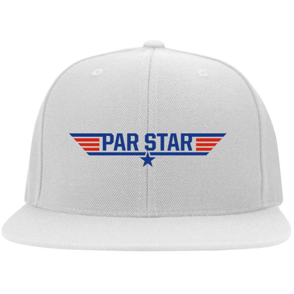 PS TG Flat Bill Twill Flexfit Cap