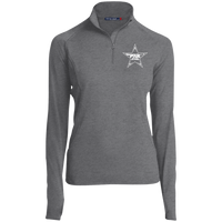 PAR STAR star logo - Women's 1/2 Zip Performance Pullover