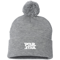 PAR STAR Pom Pom Knit Cap