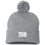 PAR STAR Pom Pom Knit Cap