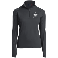 PAR STAR star logo - Women's 1/2 Zip Performance Pullover