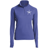 PAR STAR star logo - Women's 1/2 Zip Performance Pullover