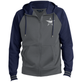 PAR STAR star logo Men's Sport-Wick® Full-Zip Hooded Jacket