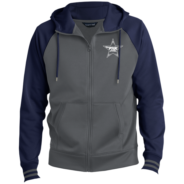 PAR STAR star logo Men's Sport-Wick® Full-Zip Hooded Jacket