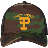 P Branded Embroidered Snapback Trucker Cap