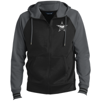 PAR STAR star logo Men's Sport-Wick® Full-Zip Hooded Jacket