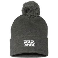 PAR STAR Pom Pom Knit Cap