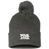 PAR STAR Pom Pom Knit Cap