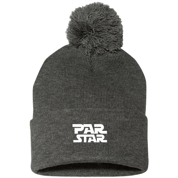 PAR STAR Pom Pom Knit Cap