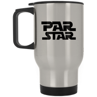 PAR STAR - Silver Stainless Travel Mug