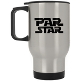 PAR STAR - Silver Stainless Travel Mug