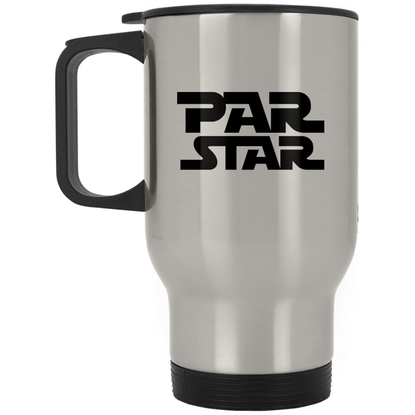 PAR STAR - Silver Stainless Travel Mug