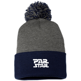 PAR STAR Pom Pom Knit Cap