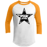 PAR STAR star logo - 3/4 Raglan Sleeve Shirt