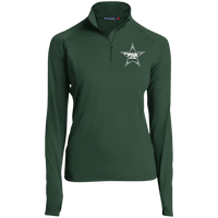 PAR STAR star logo - Women's 1/2 Zip Performance Pullover