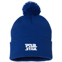 PAR STAR Pom Pom Knit Cap