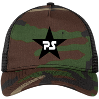 PS star w/ flag - Snapback Trucker Cap