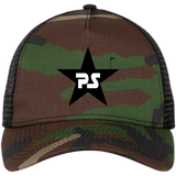 PS star w/ flag - Snapback Trucker Cap