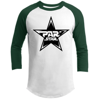 PAR STAR star logo - 3/4 Raglan Sleeve Shirt