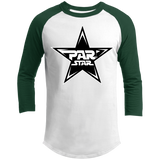 PAR STAR star logo - 3/4 Raglan Sleeve Shirt