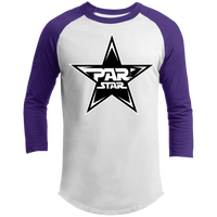 PAR STAR star logo - 3/4 Raglan Sleeve Shirt