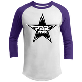 PAR STAR star logo - 3/4 Raglan Sleeve Shirt