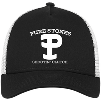 Pure Stones Embroidered Snapback Trucker Cap