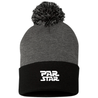 PAR STAR Pom Pom Knit Cap