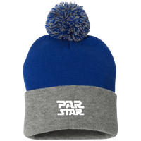 PAR STAR Pom Pom Knit Cap