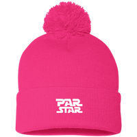 PAR STAR Pom Pom Knit Cap